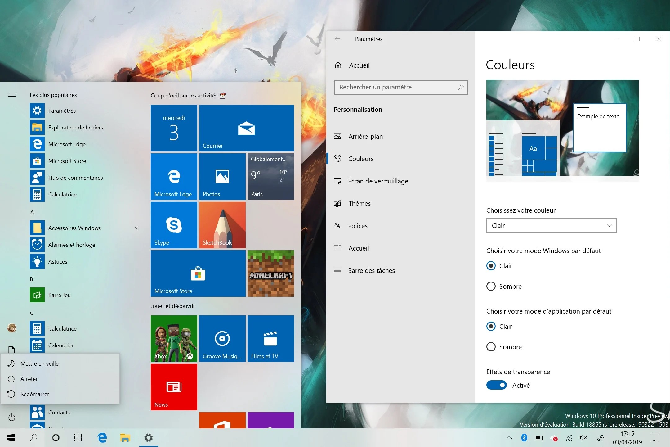Windows 19H1 themes (2)
