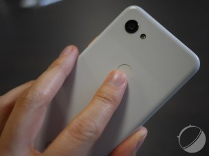 Dos du Pixel 3a