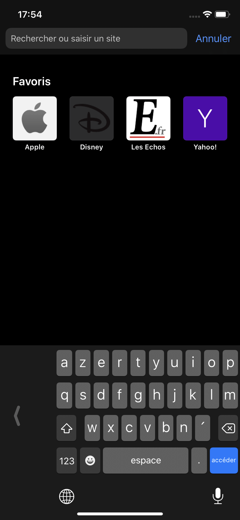 clavier une main ios 2