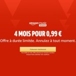 L’abonnement de 4 mois à Amazon Music Unlimited est à moins de 1 euro