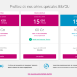 De 60 à 100 Go : voici 3 forfaits mobiles B&You en promotion, même après un an