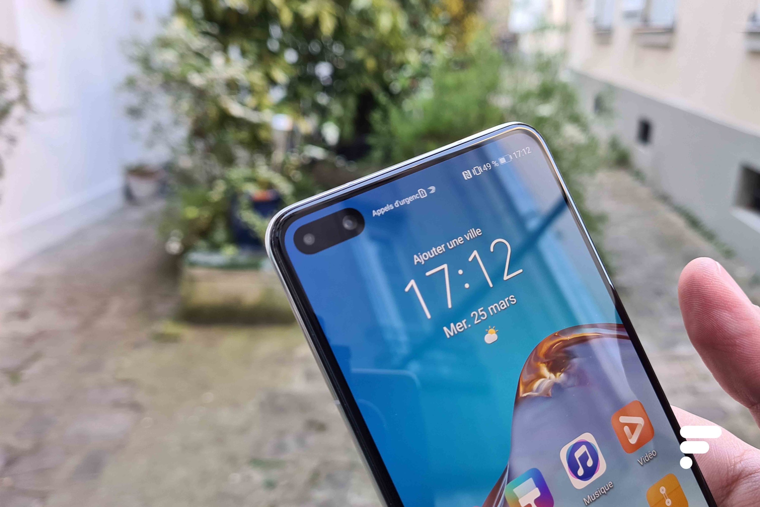 Huawei P40 bulle