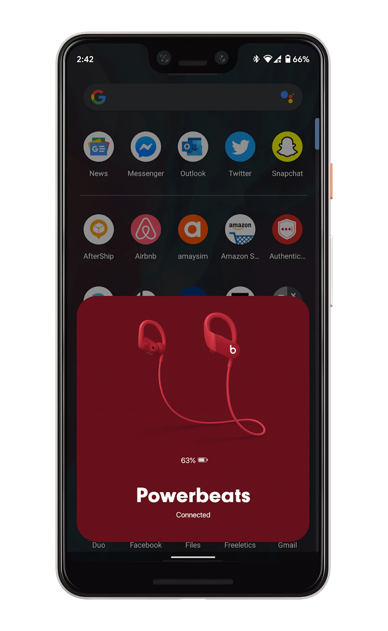 Beats Powerbeats 4 - Batterie Android