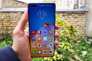 La face avant du Huawei P40 Pro.