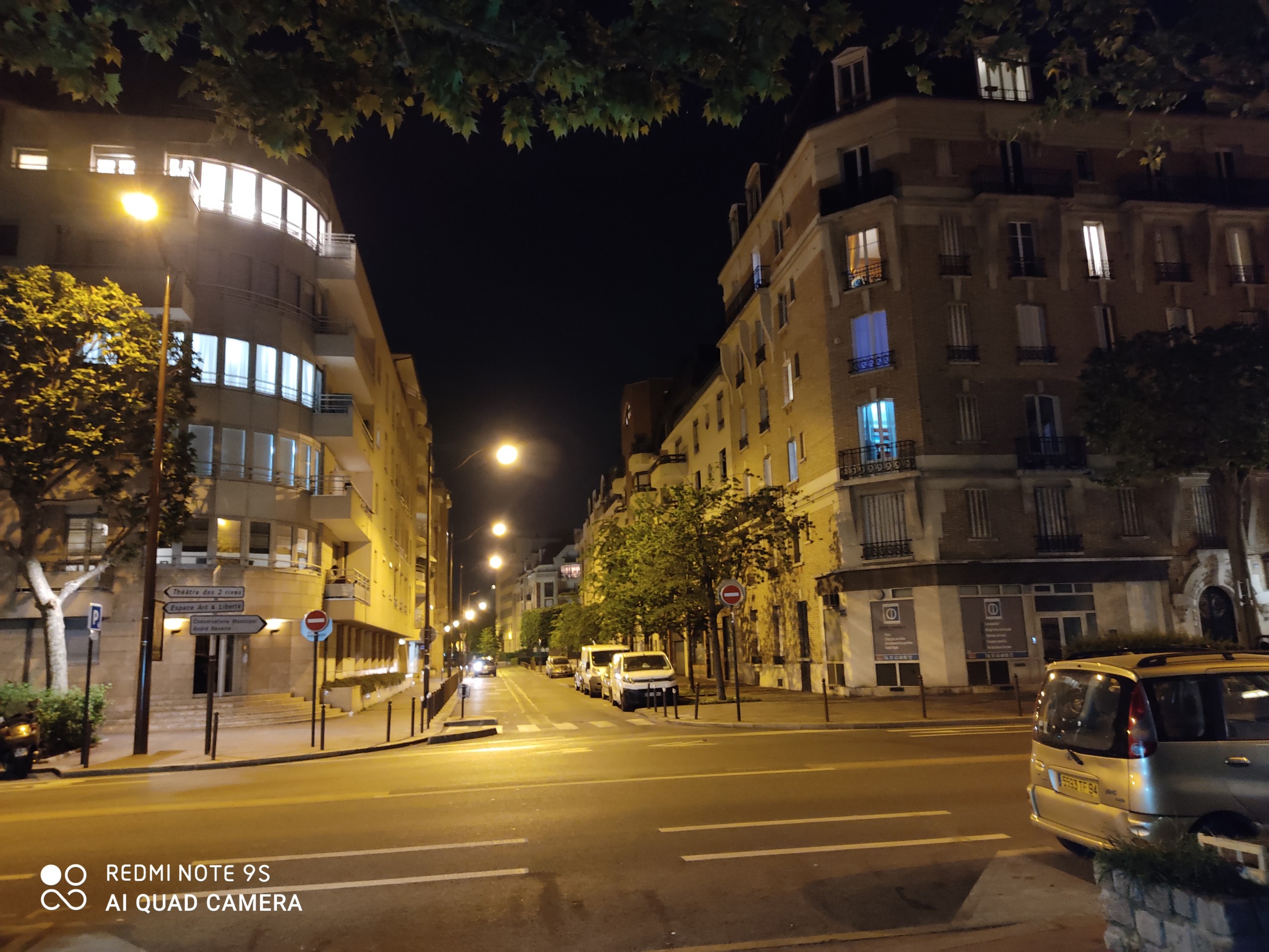 Photo de nuit avec le Redmi Note 9S