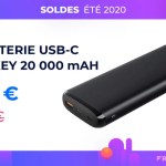 Ne tombez plus en panne de batterie avec Aukey et ses 20 000 mAh à 20 euros