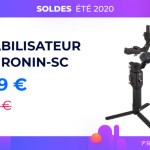 Professionnalisez vos vidéos avec le stabilisateur DJI Ronin-SC à moins de 270 €