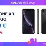 Pendant les soldes, c’est 280 € de réduction sur l’iPhone XR 128 Go d’Apple