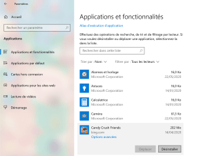 Paramétrage Windows 8