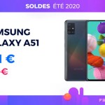 Pendant les soldes, le prix du Samsung Galaxy A51 passe de 379 à 251 €