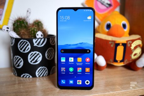 Xiaomi Mi 10 Lite 5G de face