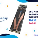 Le SSD NVMe 1 To Sabrent Rocket en PCIe 4.0 est à 142 € pour le Prime Day