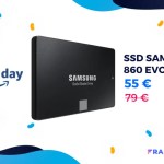 Rapport capacité/prix imbattable avec le SSD Samsung 860 EVO 500 Go à 55 €