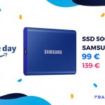 Le Prime Day permet d’obtenir le SSD portable Samsung T7 à moins de 100 €