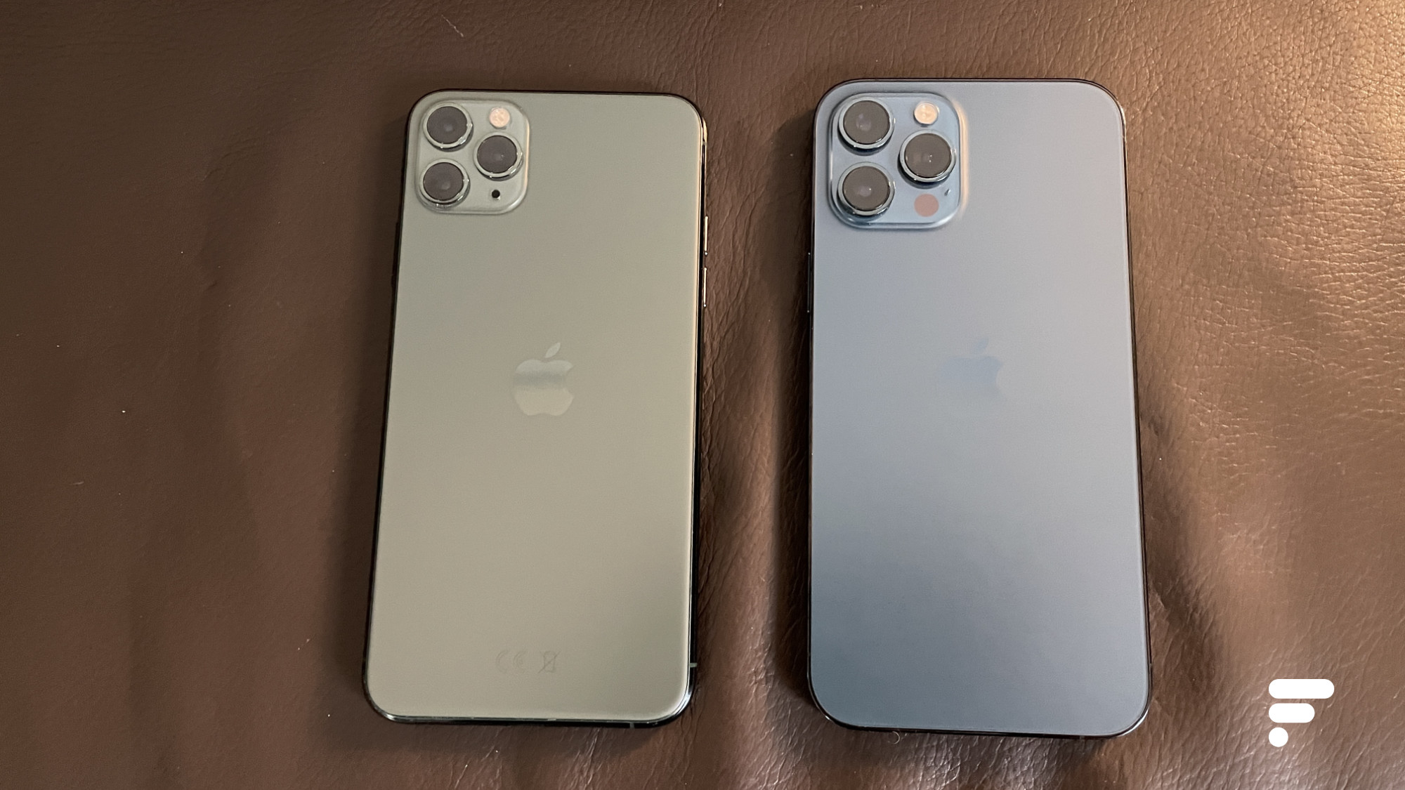 L'iPhone 11 Pro Max et l'iPhone 12 Pro Max