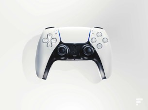 La manette DualSense de la PS5 // Source : Frandroid / Arnaud GELINEAU