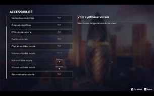 Les réglages d'accessibilité dans Watch Dogs Legion