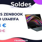 Asus ZenBook Duo : ce laptop équipé de 2 écrans passe sous les 1 000 €