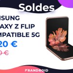 La version 5G du Samsung Galaxy Z Flip est à prix réduit pour les soldes