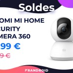 Pour les soldes, la Xiaomi Mi Home Security Camera 360 coûte 15 € de moins