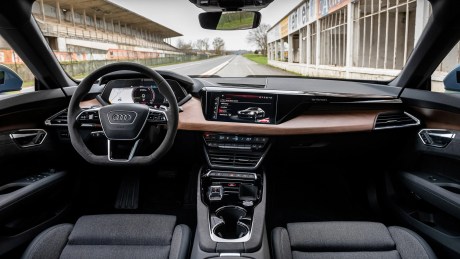 L'intérieur de l'Audi e-tron GT quattro // Source : Marius Hanin pour Frandroid