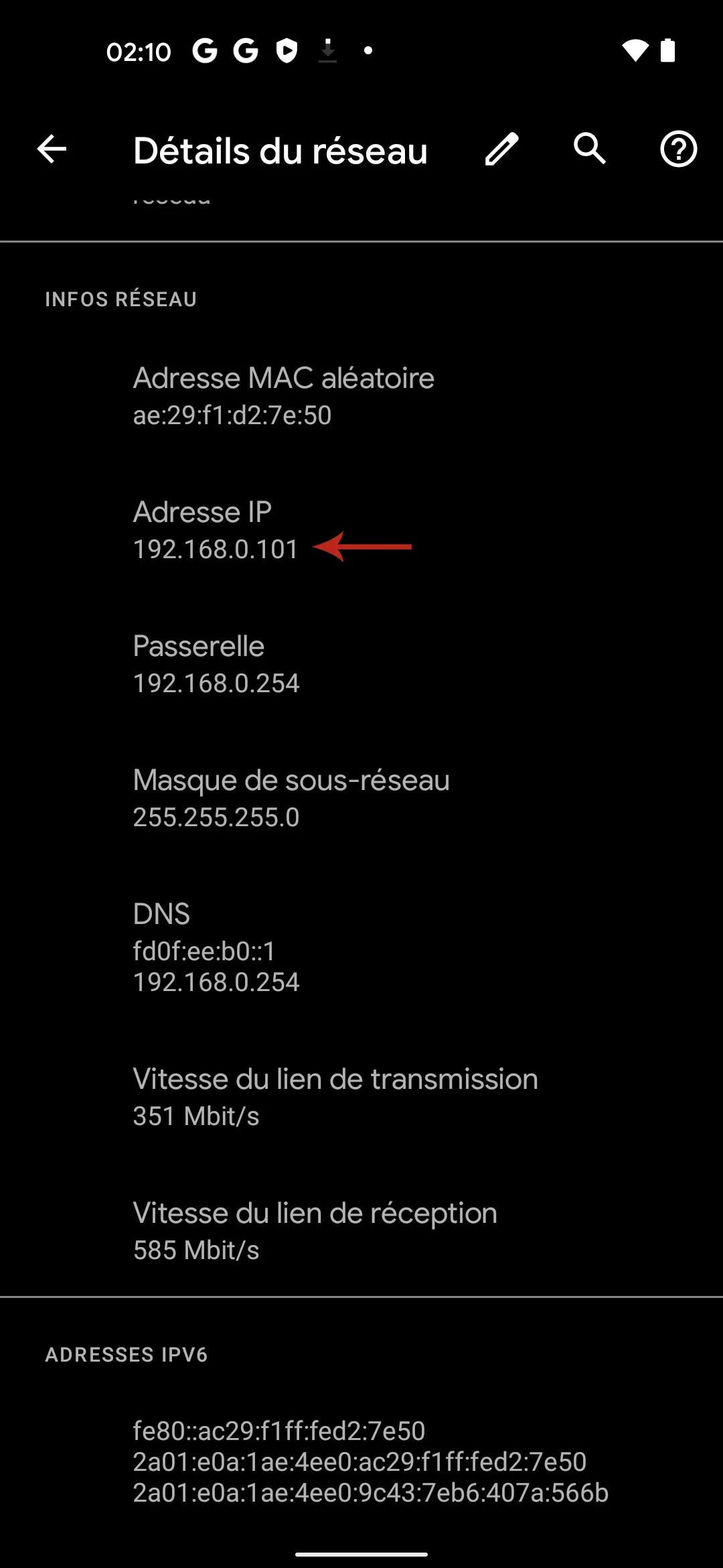 Comment connaitre son adresse IP sur Android 05