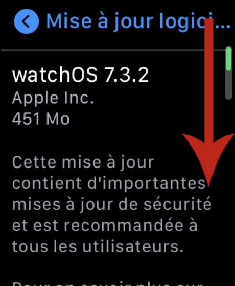 Comment Mettre à Jour son Apple Watch avec l'a seule montre 05