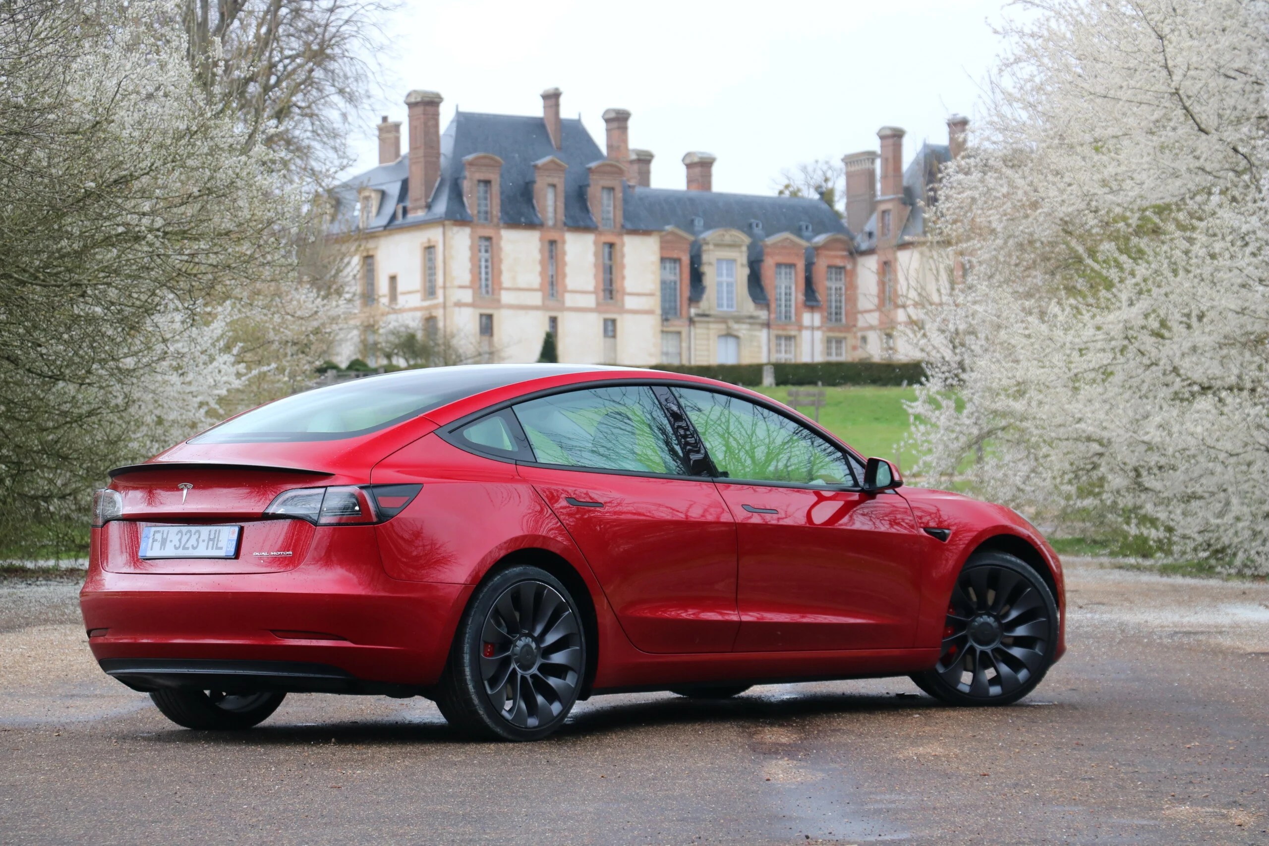 Tesla Model 3 Performances // Source : Frandroid