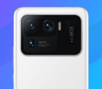 Le module photo et l'écran arrière du Xiaomi Mi 11 Ultra // Source : Xiaomi