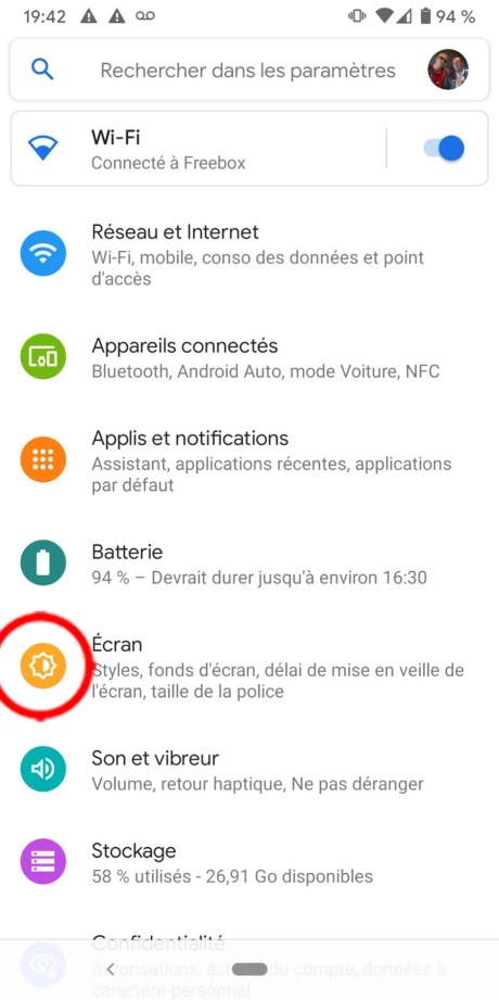 Comment régler le délai de mise en veille sur Android 02