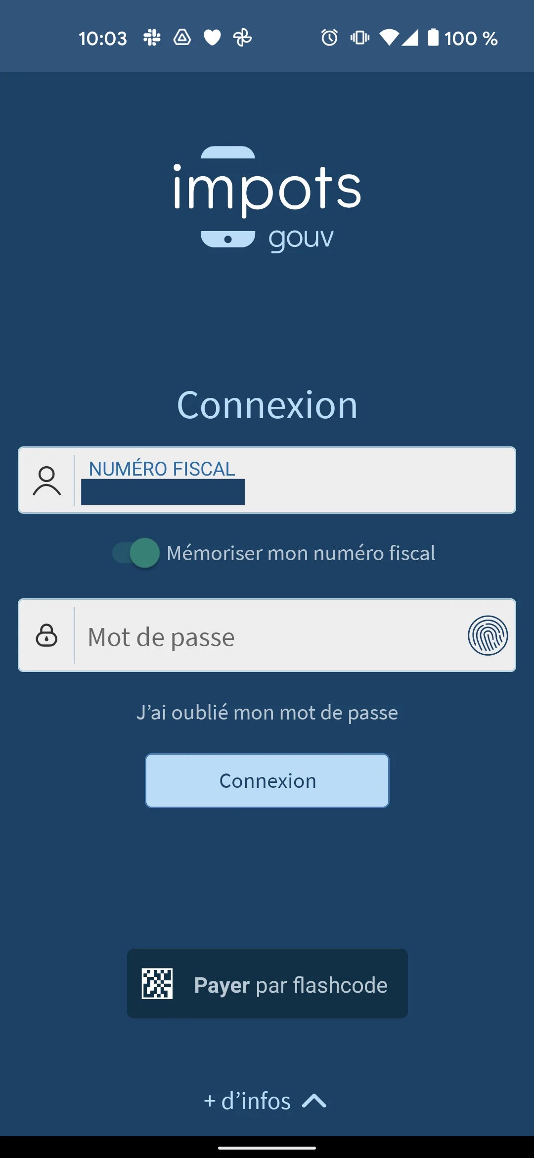 Impots application déclaration ok 1