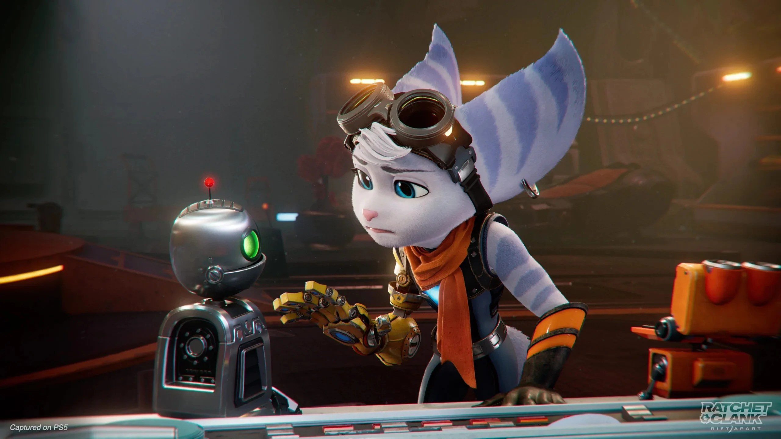 Rivet, la nouvelle lombax, et Clank // Source : Insomniac Games