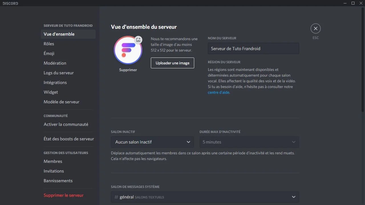 Comment configurer un serveur Discord 13