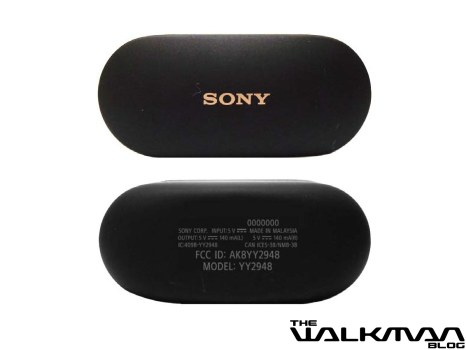 Boitier de recharge des Sony WF-1000xM4 // Source : TheWalkmanBlog