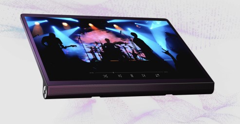 La Yoga Tab peut tenir dans toutes les positions // Source : Lenovo