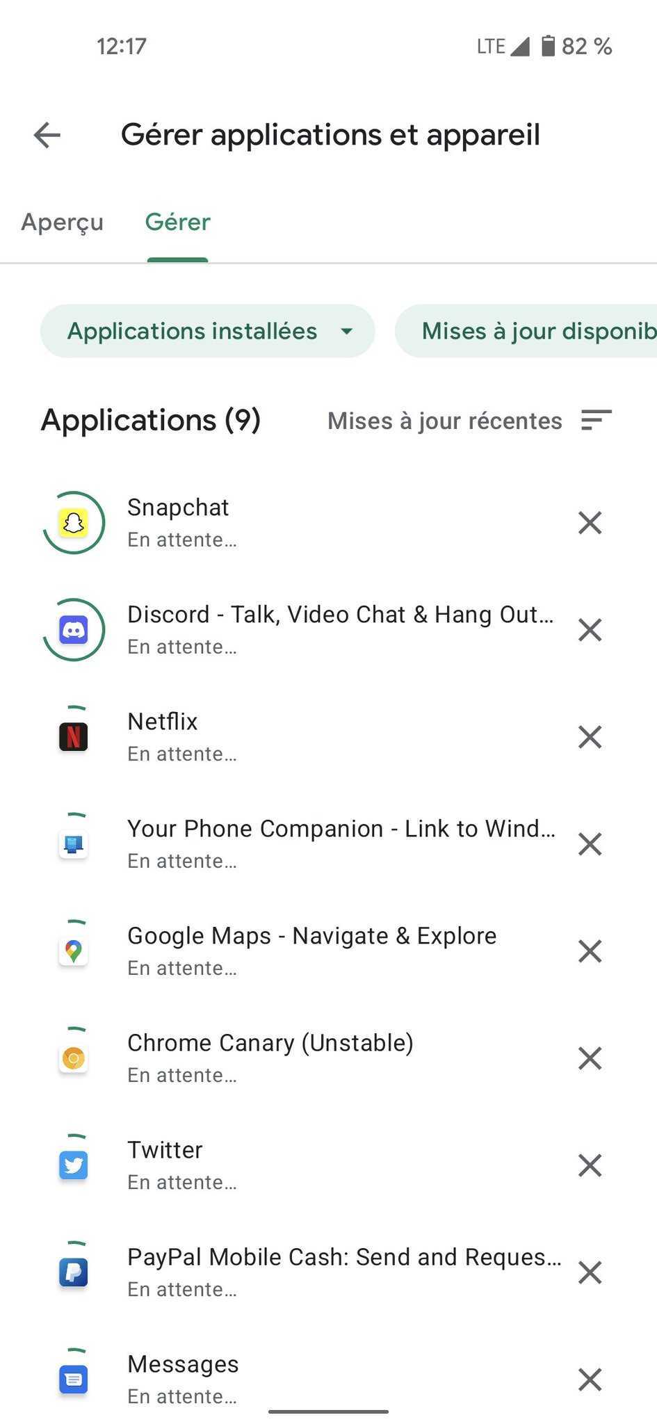 Google Play Store francais nouvelle interface 1