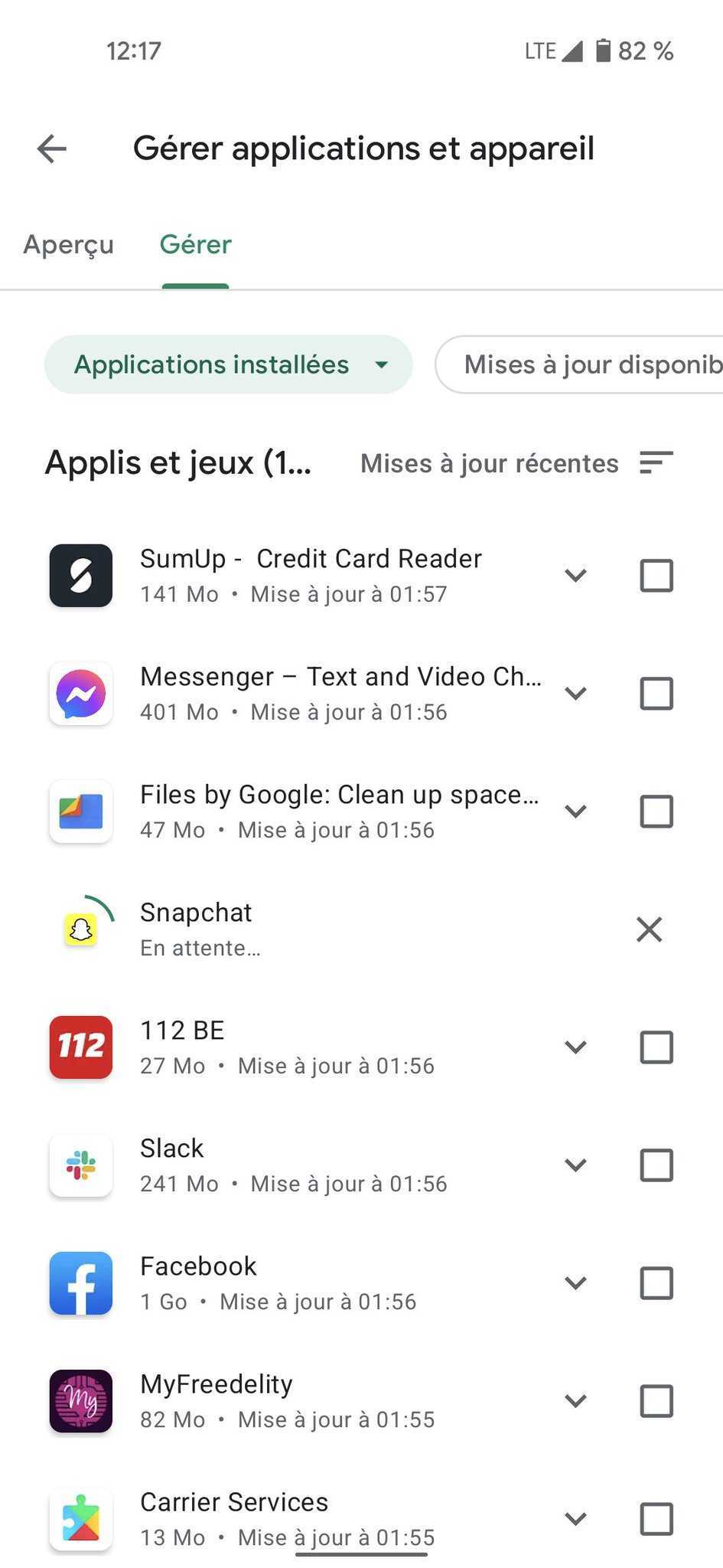 Google Play Store francais nouvelle interface 2