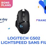 La souris sans fil Logitech Lightspeed G502 coûte deux fois moins cher pendant le Prime Day