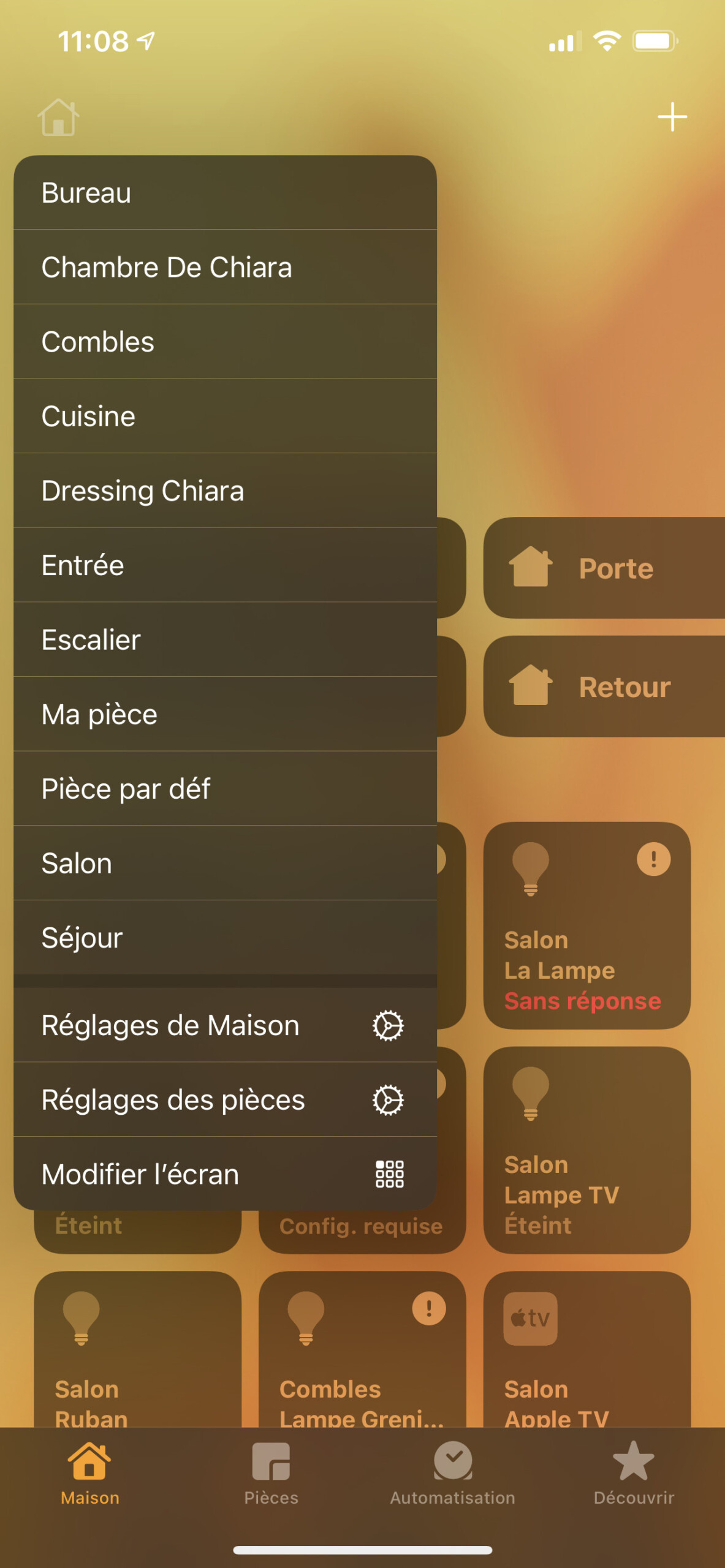 Homepod app maison mise à jour