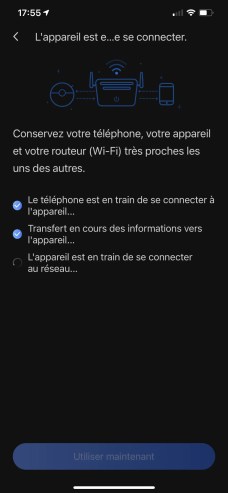 La configuration du S7 est rapide et simple // Source : Frandroid