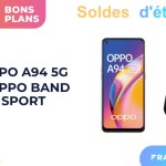 Oppo A94 : un bon smartphone 5G avec un prix en baisse pour les soldes (et un cadeau offert)