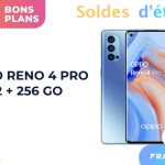 À -52 %, le prix du Oppo Reno 4 Pro devient plus acceptable pour les soldes