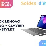 Le pack Lenovo Tab P11 Pro + clavier + stylet est 100 € moins cher pour les soldes