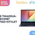 Asus VivoBook : ce laptop doté d’un Ryzen 7 5700H perd 300 € durant les soldes