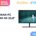 Pas cher, cet écran Xiaomi 24″ pour PC (60 Hz, 6 ms) n’est qu’à 119 €