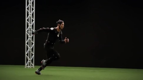 La session de motion capture de Ronaldo lors de FIFA 18