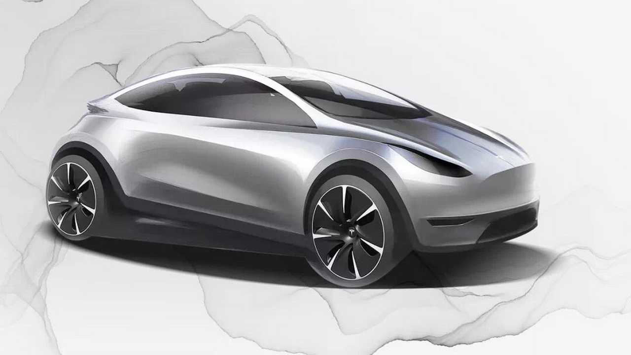 Dessin de la Tesla Model 2