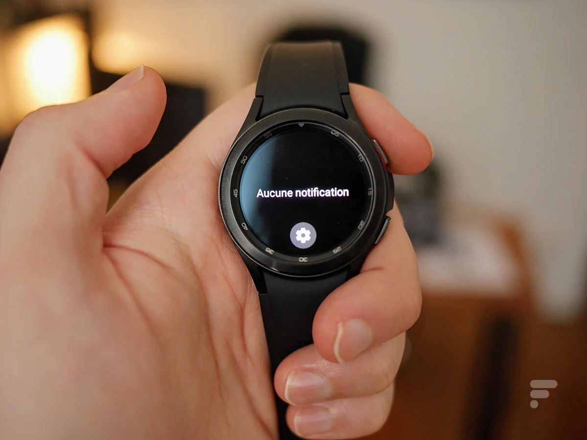 La Samsung Galaxy Watch 4 Classic // Source : Frandroid