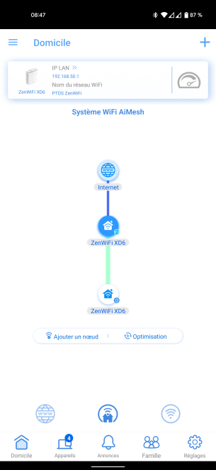 Application Asus Router