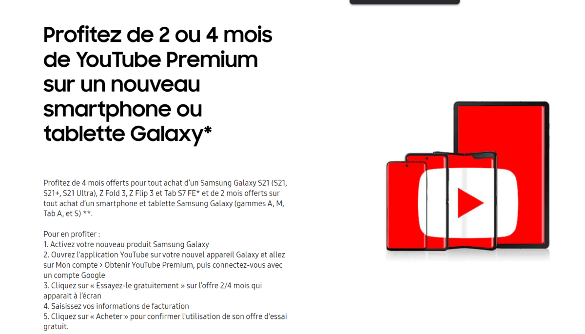 Après (après le Galaxy S21 FE)